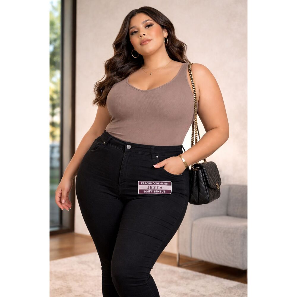 Gloria Vanderbilt Jessica Black Curvy Skinny Fit Plus Size 22W NWT